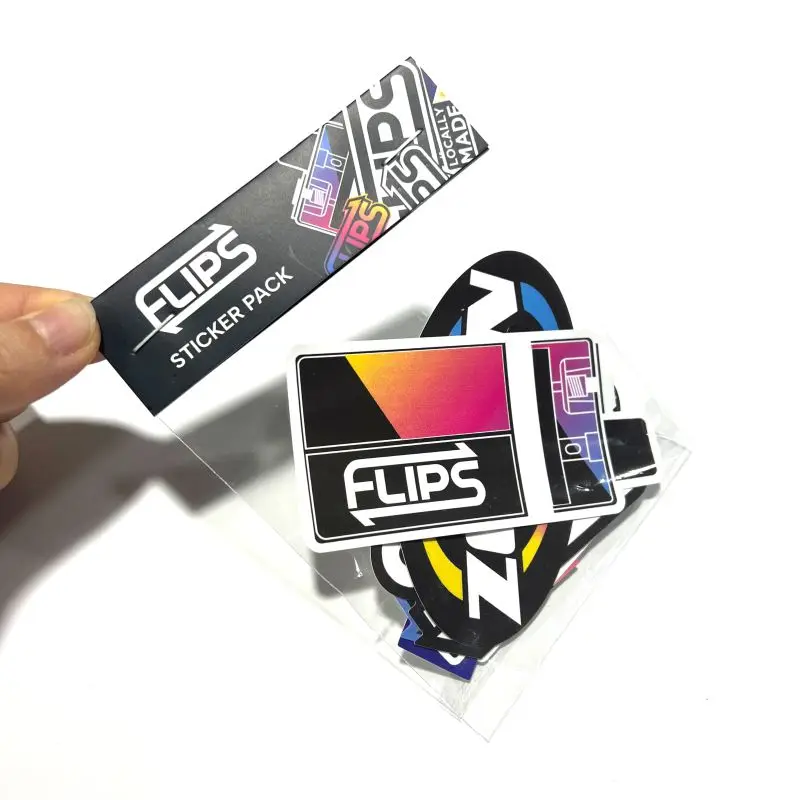 Custom Die Cut Sticker Vinyl Label logo Waterproof Pack Brand Electronic Transparent