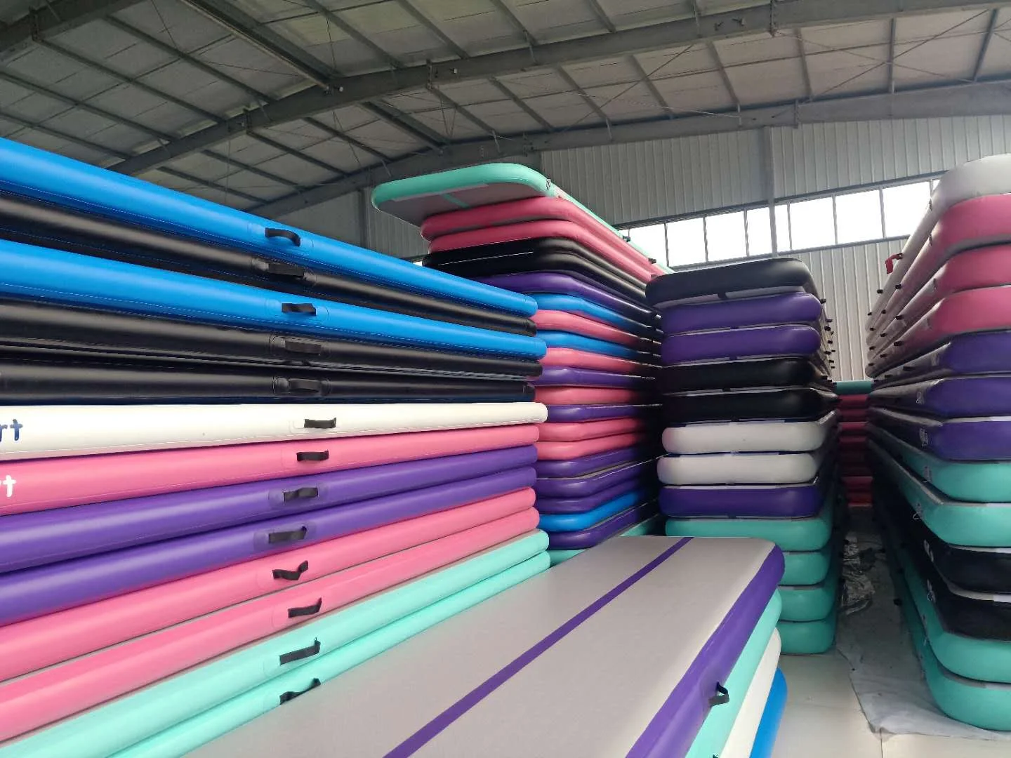 Air Track Factory Gym Equipment Home Air Track Tumbling Mat 13 Ftfitness Gymnastics Floor Tumbling Air Mat For Sport