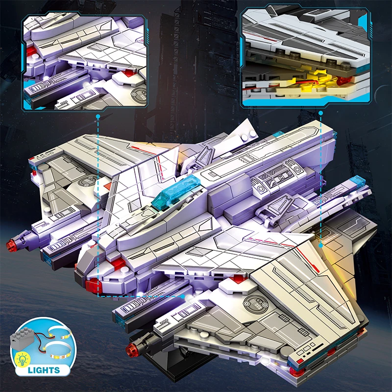 Educational Star Destroyer Building Blocks Toy Adults Kids Spaceship Model Decoration Kit Block Building Construction Toy