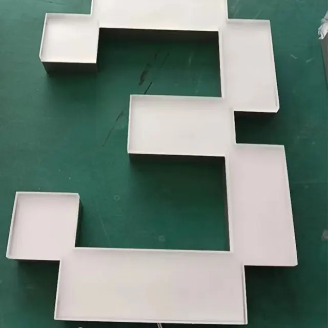 frontlit channel led letter light store business outdoor large storefront letters for business signs pizza shop sign