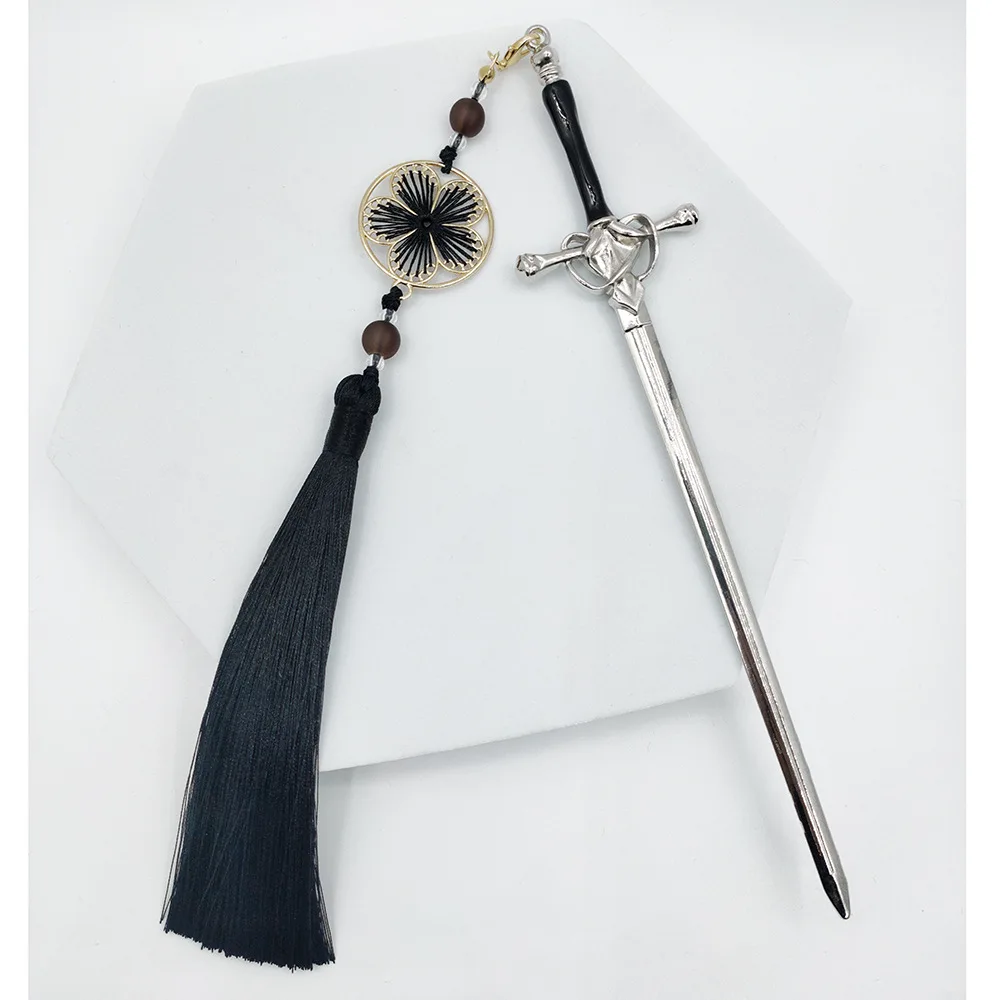 Новинка Шпилька для волос с кисточкой из сплава в китайском стиле Hanfu