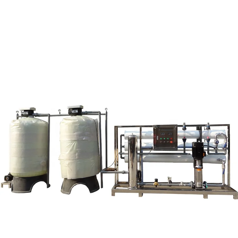 Factory Water Treatment Equipment Groundwater Well Water Reverse Osmosis Machinery RO Filter Plant Mineral Water Making Machine