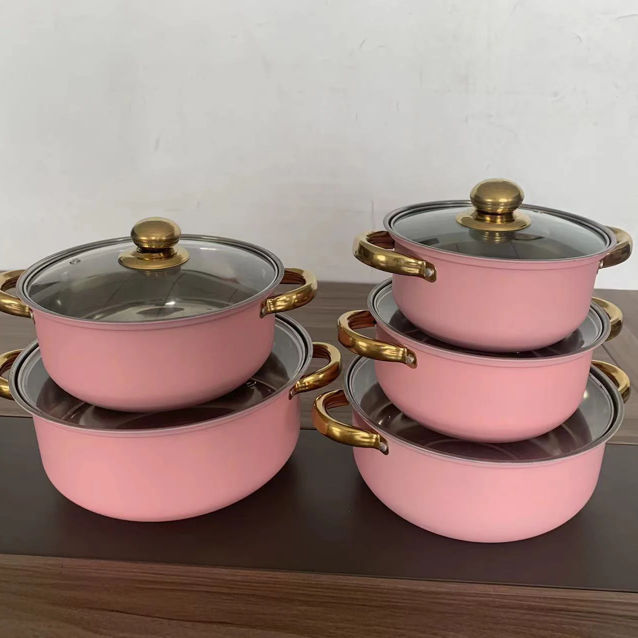Wholesale Kitchen Ware Pot Set Stainless Steel Cooking Milk And Soup Pot Cookware Sets Stainless Steel Pan