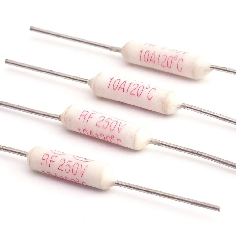 House Home Appliances 1A 2A 5A 10A ROHS Temperature Ceramic Thermal Fuse