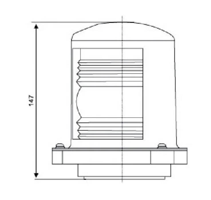Navigation CXH1-3 marine signal lights single deck starboard light