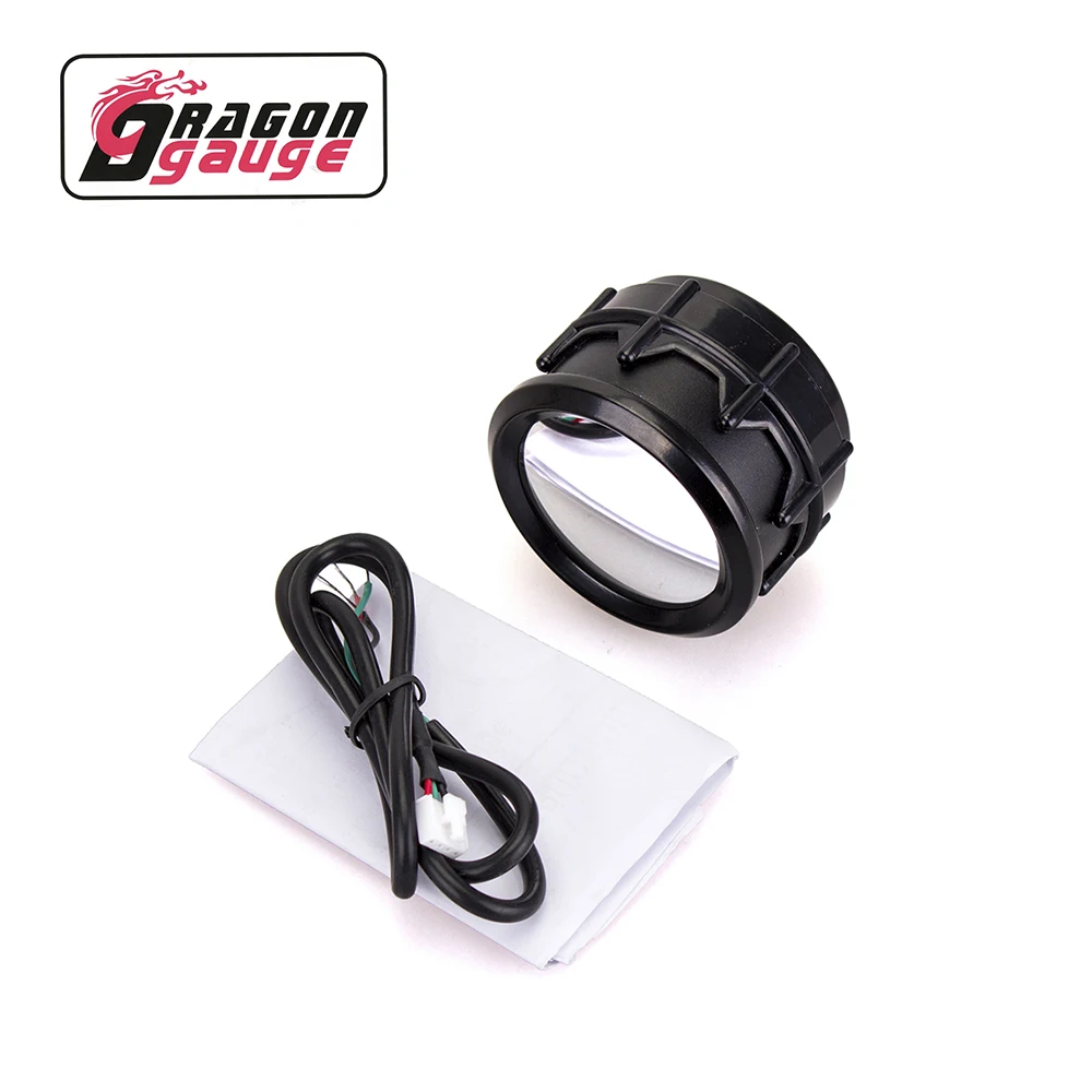  Тахометр Dragon Gauge Mercury Mirror универсальный 2 дюйма 52 мм 0-9999 12