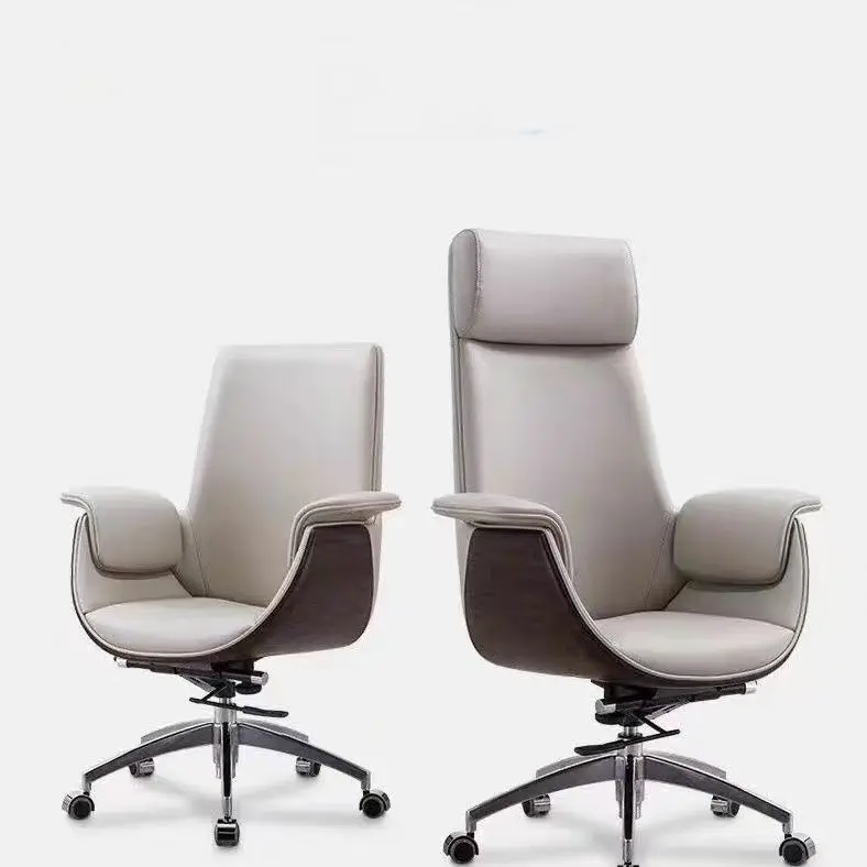 Modern Design Luxury Swivel Lift Leather Chair Conference Chair High Back Mid Back Executive Leather Office Chair