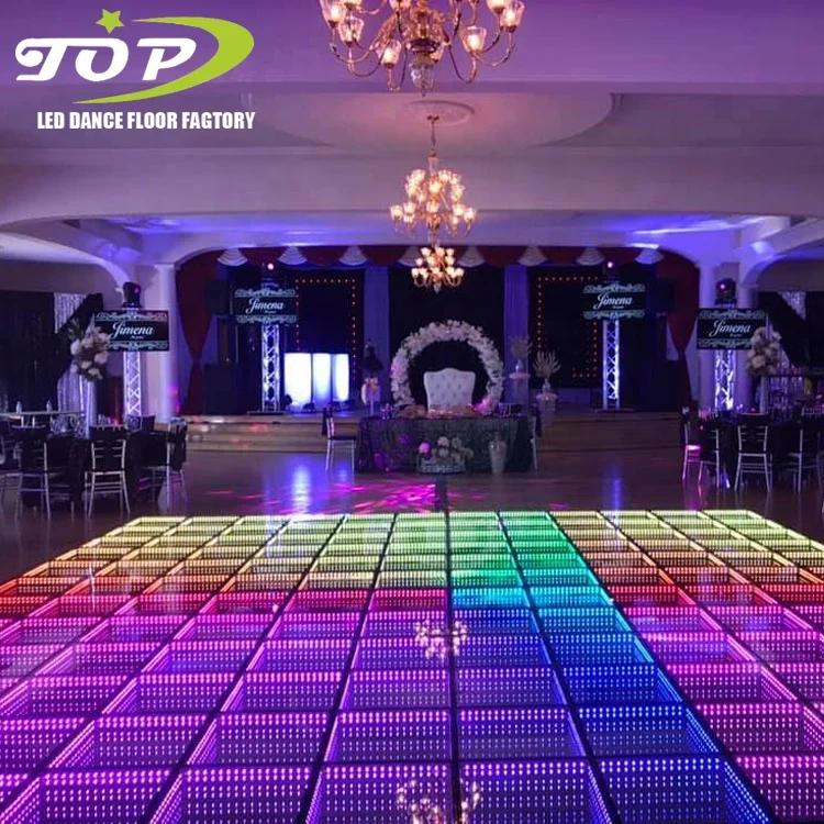 colorful lamp 3d led infinity mirror dance floor