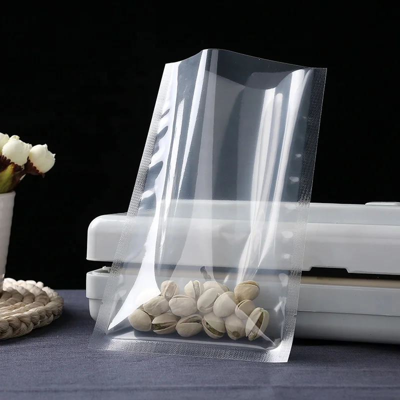 China Factory Price Food Grade 3 Side Sealed Vacuum Packing Bag/nylon Retort Pouch For Frozen Food With Tear Notch