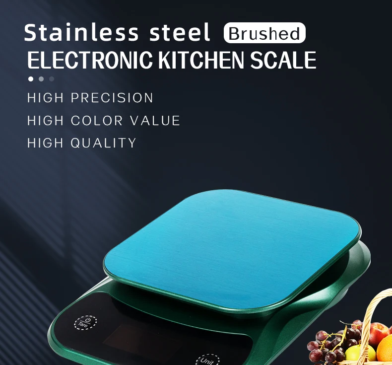 Waterproof LCD Display Electronic 5kg Nutritional Weighing Digital Nutrition Kitchen Scale