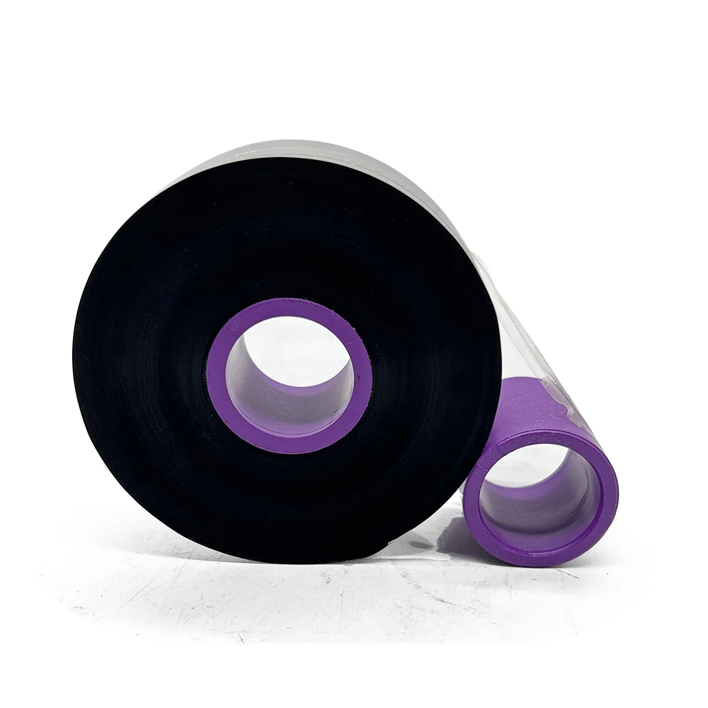 width 33mm length 600mm plastic core near edge tto ribbon date coder packing date printer tapes tto printer