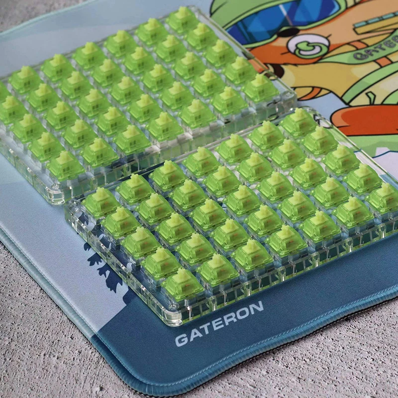 GATERON  2023 new gaming linear  customized 5 pin hot swap SMD RGB  keyboard switch gateron luciola switch