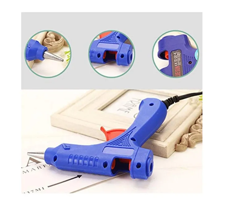 
Manufacturer 20w 40w 60w 80w 100w Mini Hot Melt Glue Gun Removable Anti Hot Cover Professional Hot Glue Gun Electric 