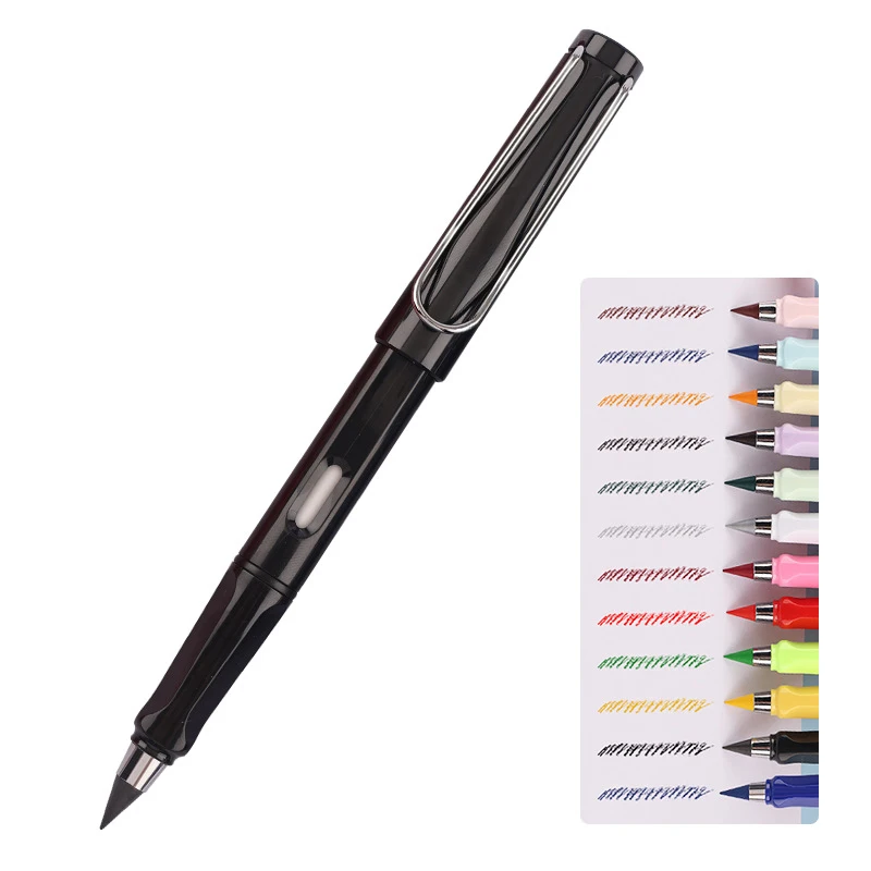 12 шт. вечный стираемый вечный бесконечный волшебный lnkless цветной карандаш