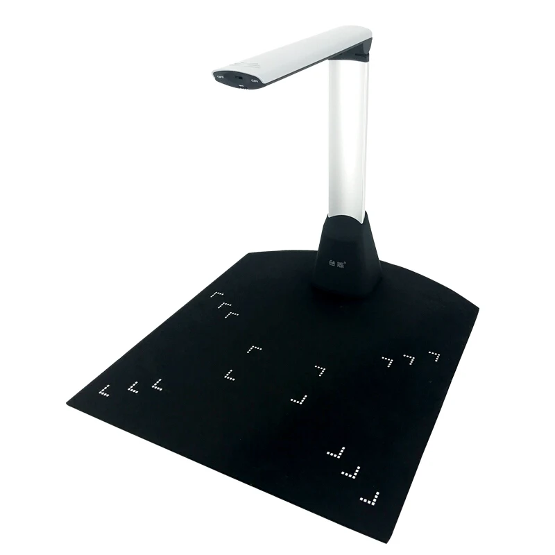 USB OEM A3 fixed focus Portable book Document Camera Scanner 8MP for office document scanning