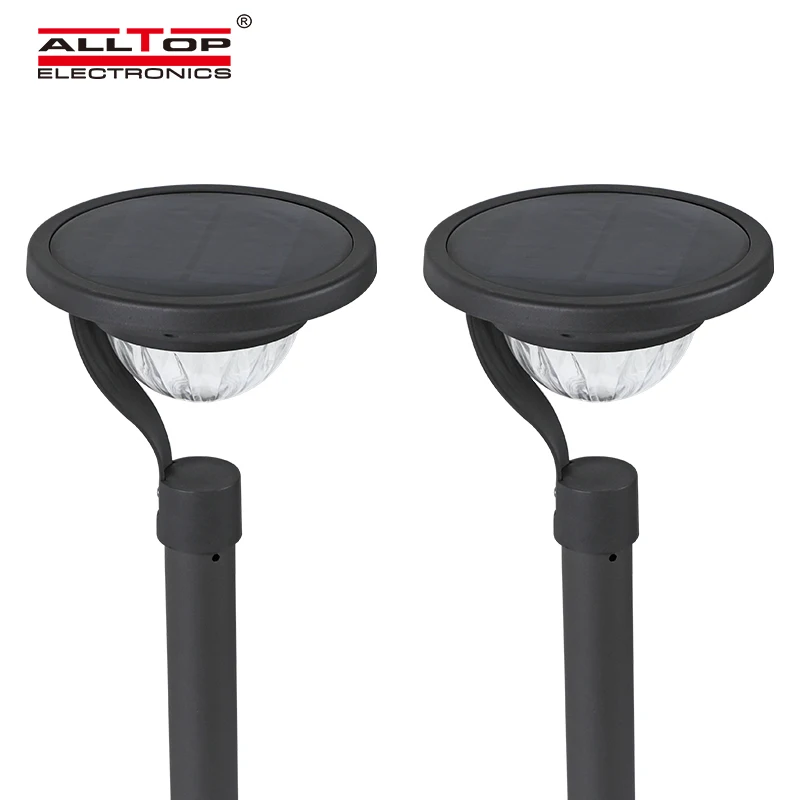  ALLTOP мощный парковочный солнечный светильник 5 Вт Ip65 уличный Водонепроницаемый светодиодный