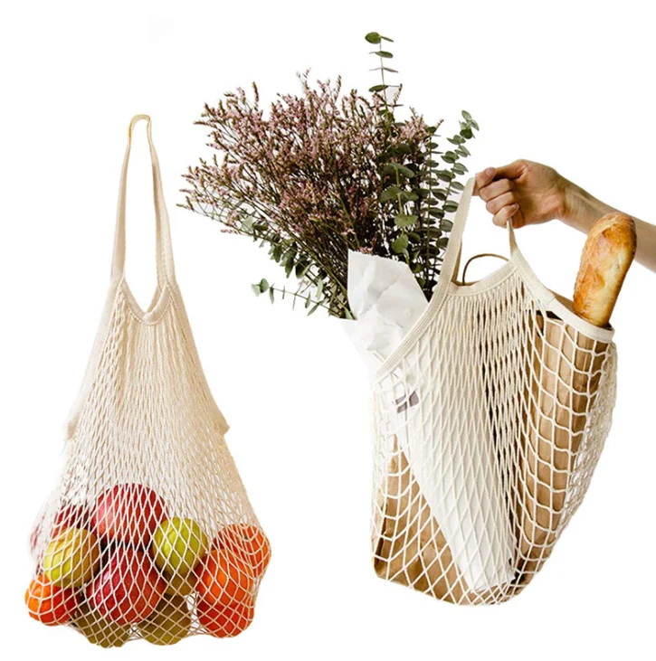 In stock recycled eco friendly organic hemp cotton mesh bag,mesh laundry bag