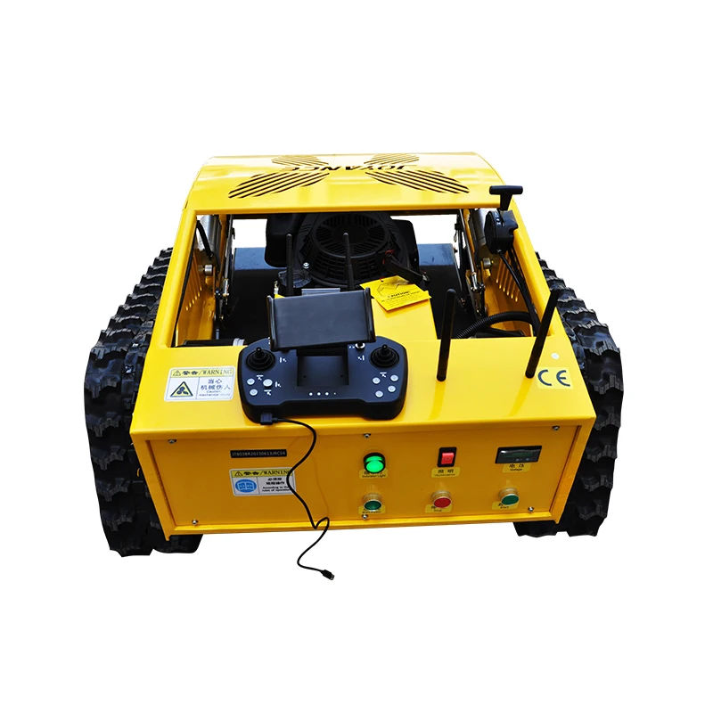 Joyance Remote control intelligent lawn mower chassis can lift and lower large cutting width lawn mower