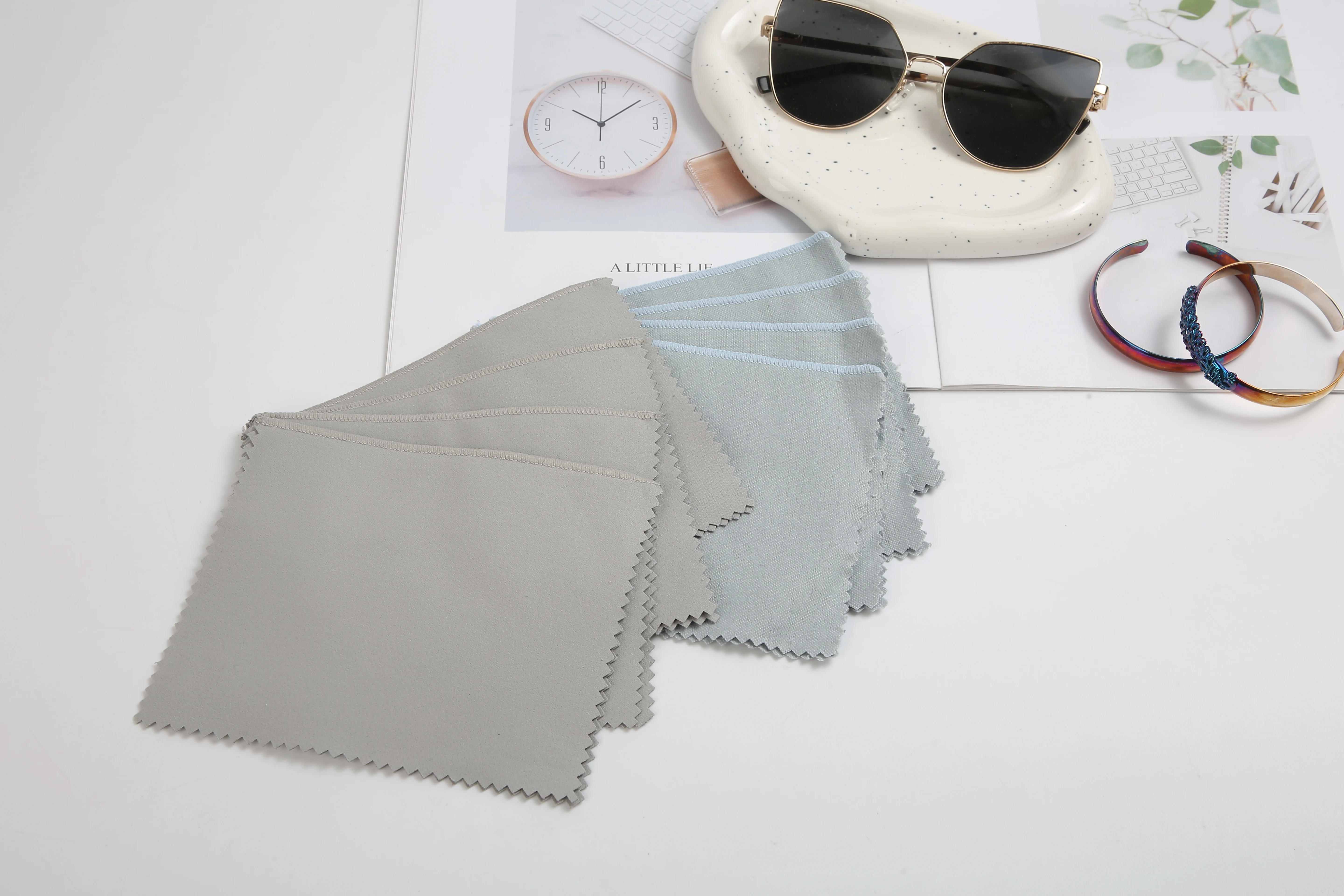 Wholesale  Jewelry Polishing Cloth Polishing Jewelry Cloth Microfibre Polish Cloths