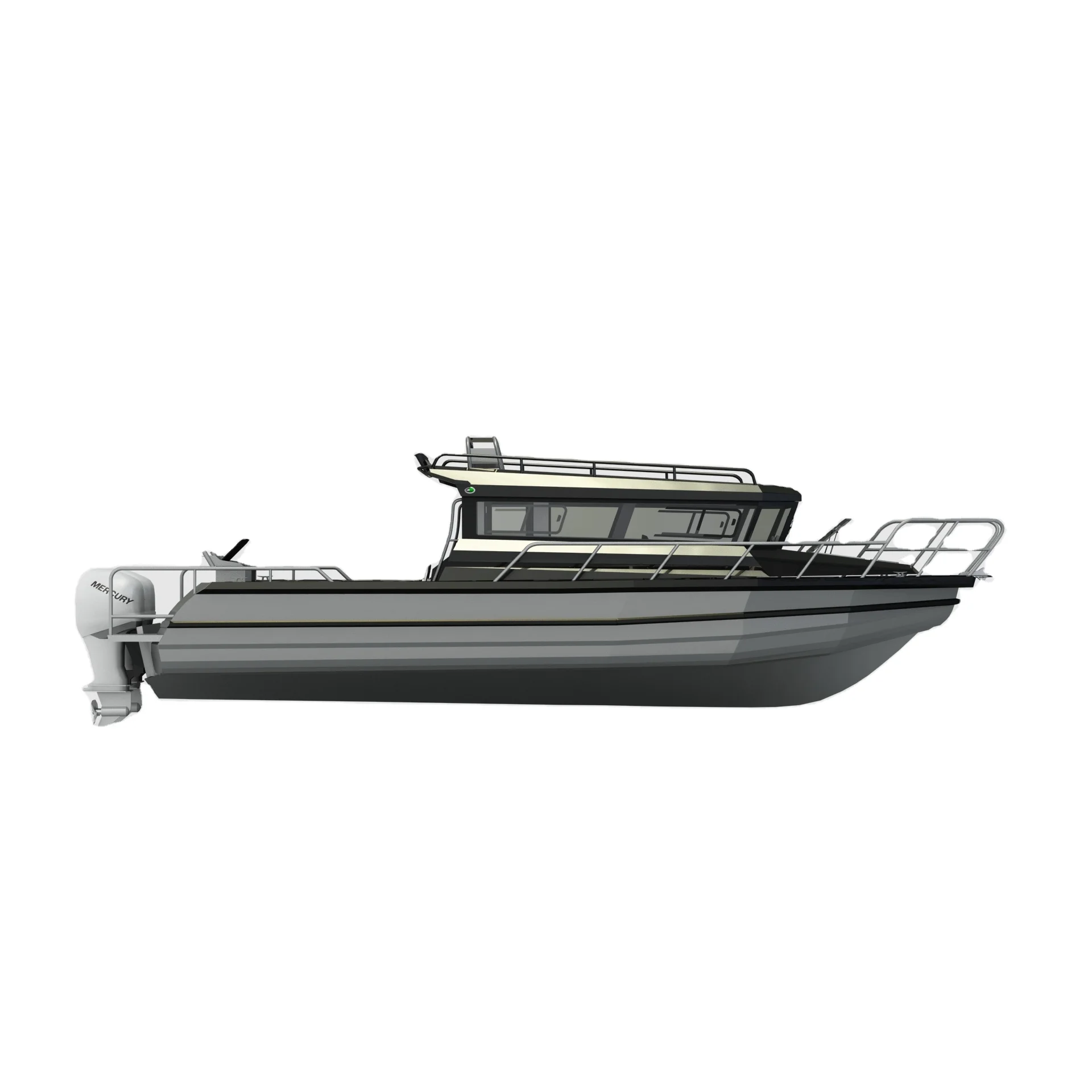 9m 30ft Offshore Luxury Multi-purpose Outboard Aluminum Fishing Boat for sale