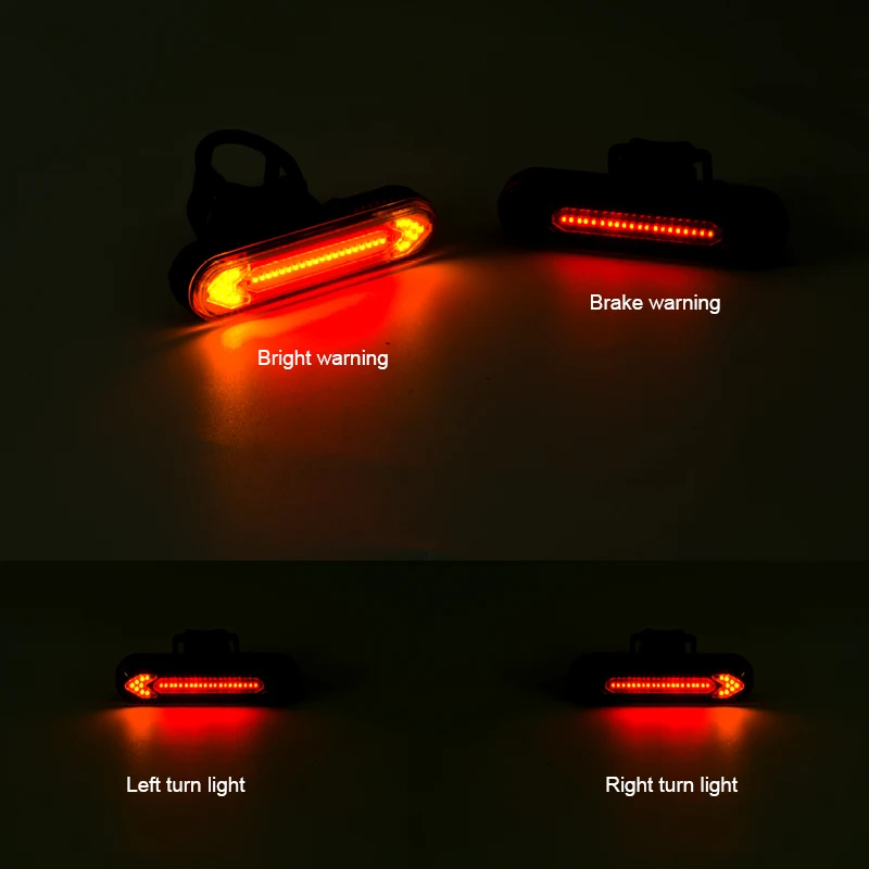 Machfally Waterproof Safety Usb Rechargeable Led Bike Bicycle Light Front And Back