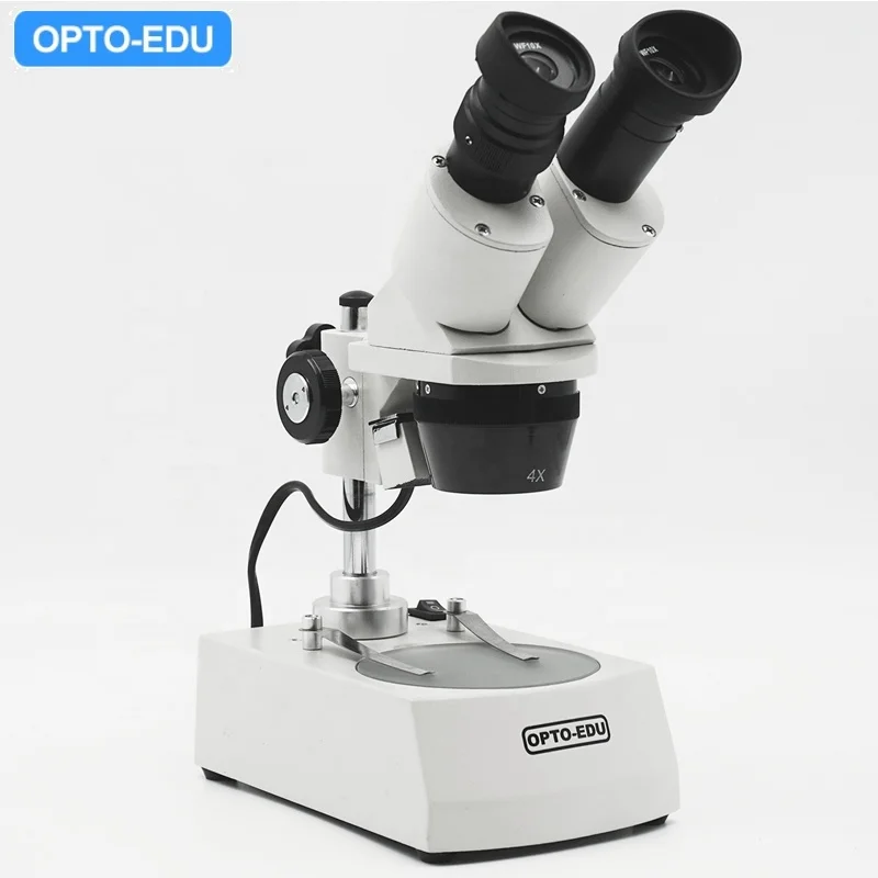 OPTO-EDU A22.1504-C 2x/4x Stereoscopic Binocular Stereo Microscope