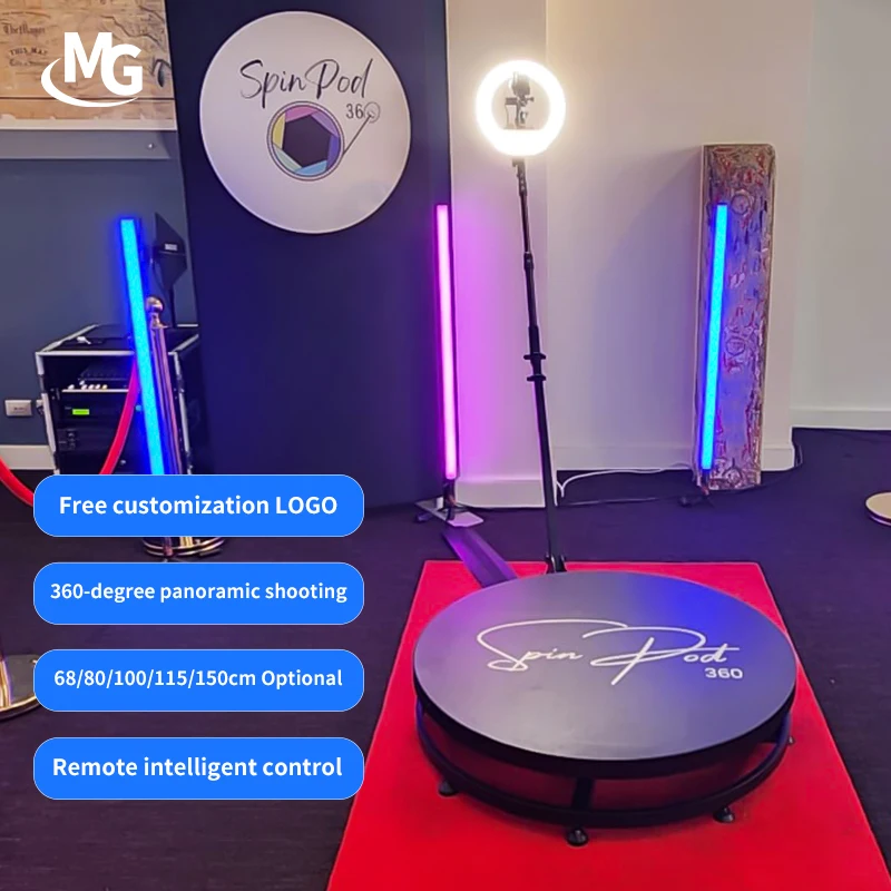360 Photo Studio Magic Mirror Photo Studio 360 Automatic Slow Rotating Ring Light