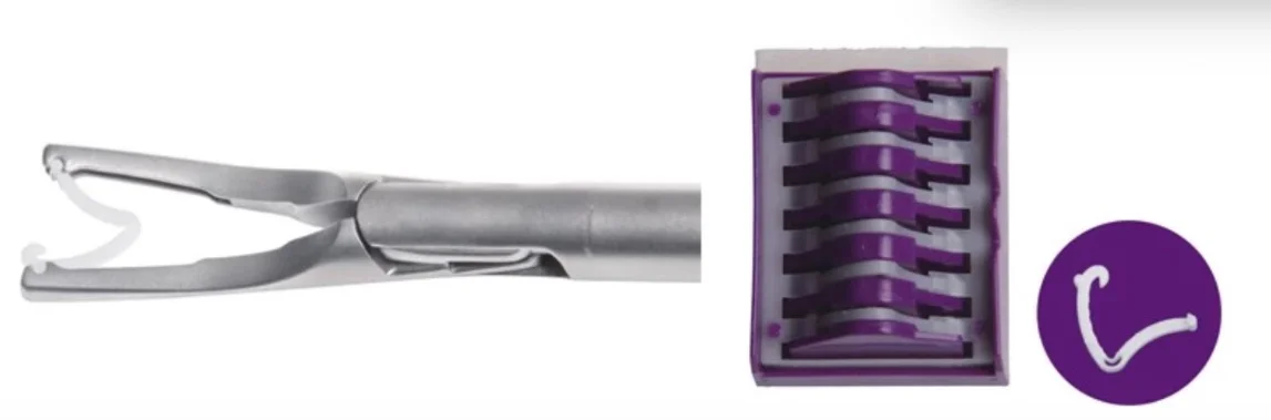 Hemolok clip polymer laparoscopic ligating clips hem-o-lok for surgical use