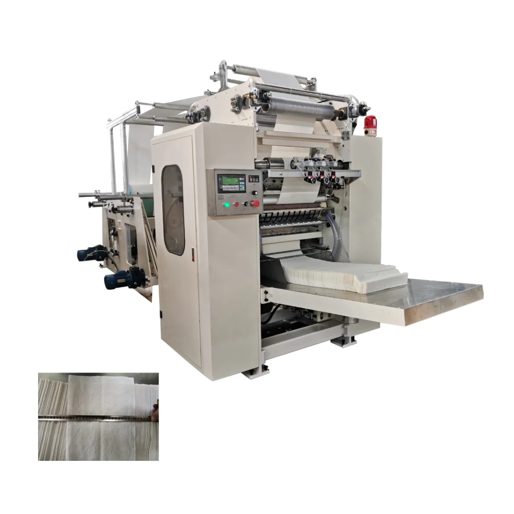 Automatic V Folding Hand Towel Making Machine,Facial Tissue and Hand Towel paper converting machinery