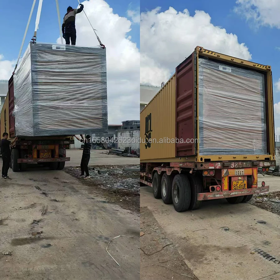 High Quality 10ft Prefabricated Mobile Office Living Container Steel Material Wooden House Home Office on Sale