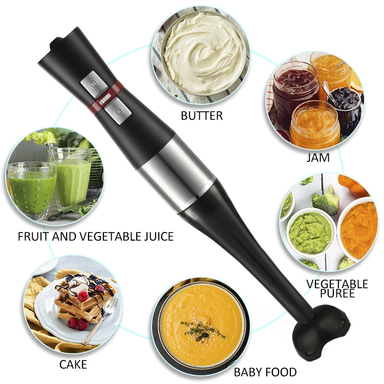 Multifunctional Electric Juice Hand Blender for Home and Kitchen Plastic Mixer Machine with Child Lock Appliance