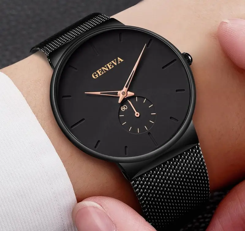 Мужские часы с кожаным ремешком, недорогие часы из нержавеющей стали Oem, список брендов с ценами, желтые металлические браслеты премиум-класса