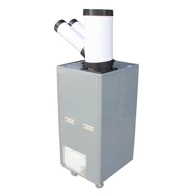 Industrial 15000BTU Indoor Movable Air Conditioner Spot Cooler With Cold And Heat Separate For Sale