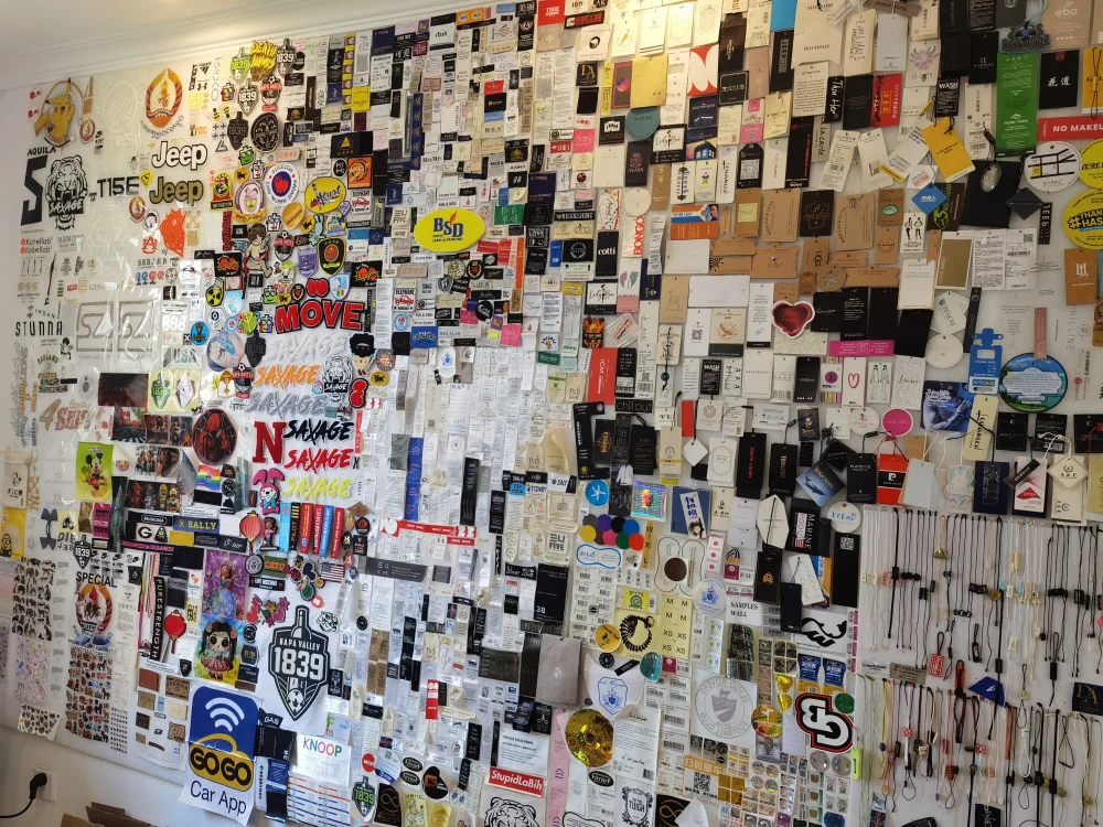 Samples wall 1_conew1