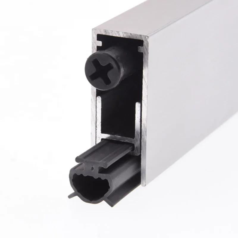 Aluminum door bottom dustproof automatic door drop down seal