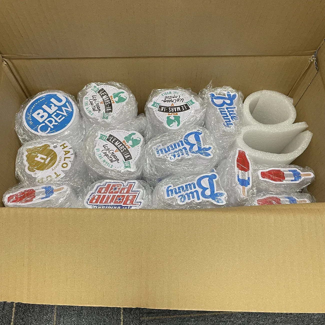 High quality  electrostatic shop car window decorative adhesive  sticker