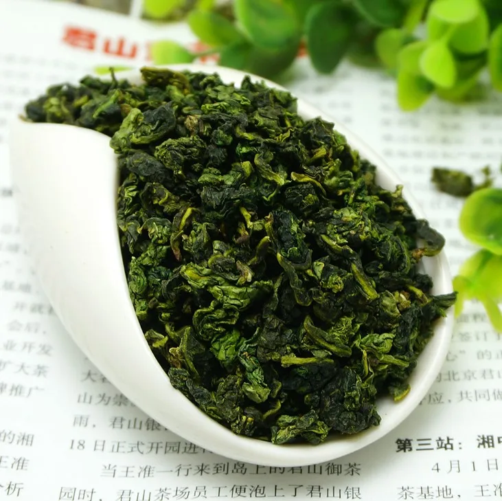  Зеленые чайные листья Oolong Fujian бренды Tie Guan Yin листовой чай