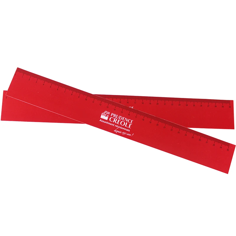 Популярные офисные продвижение по нанесению собственных логотипов 30 см ПВХ-линейка