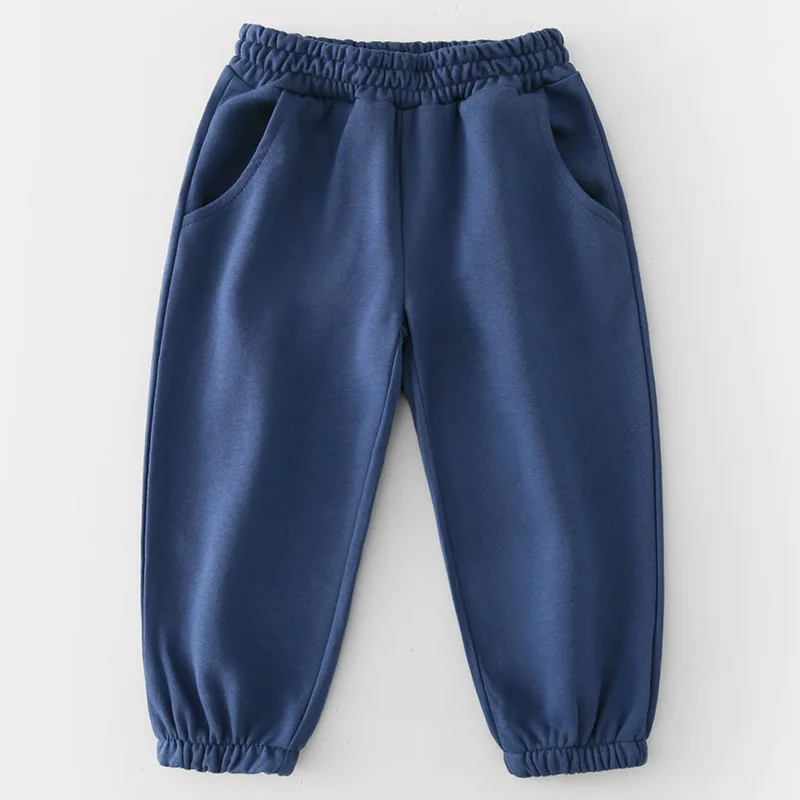 2024 New Custom Cotton Kids Joggers Wholesale Casual Boy Kid Pant Children Jogger Pants Kids Sweat Long Pants