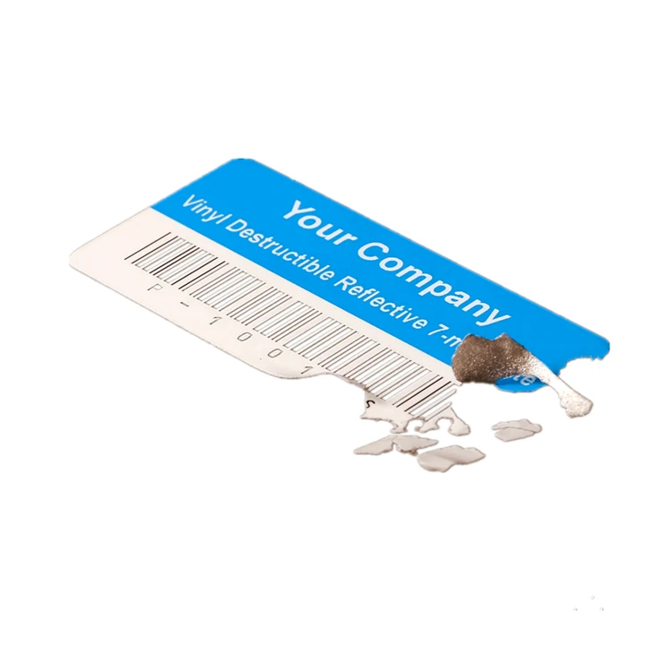 
Die Cut Eggshell Label Sticker Security VOID Sticker Warranty Round Sticker Seal 