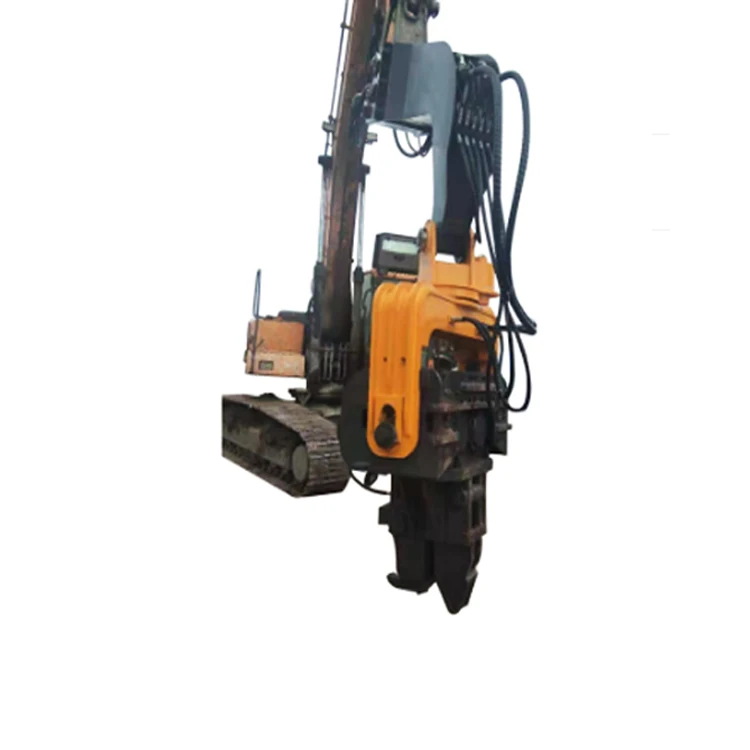 
China Manufacturer Excavator Vibrating Vibro Pile Hammer 