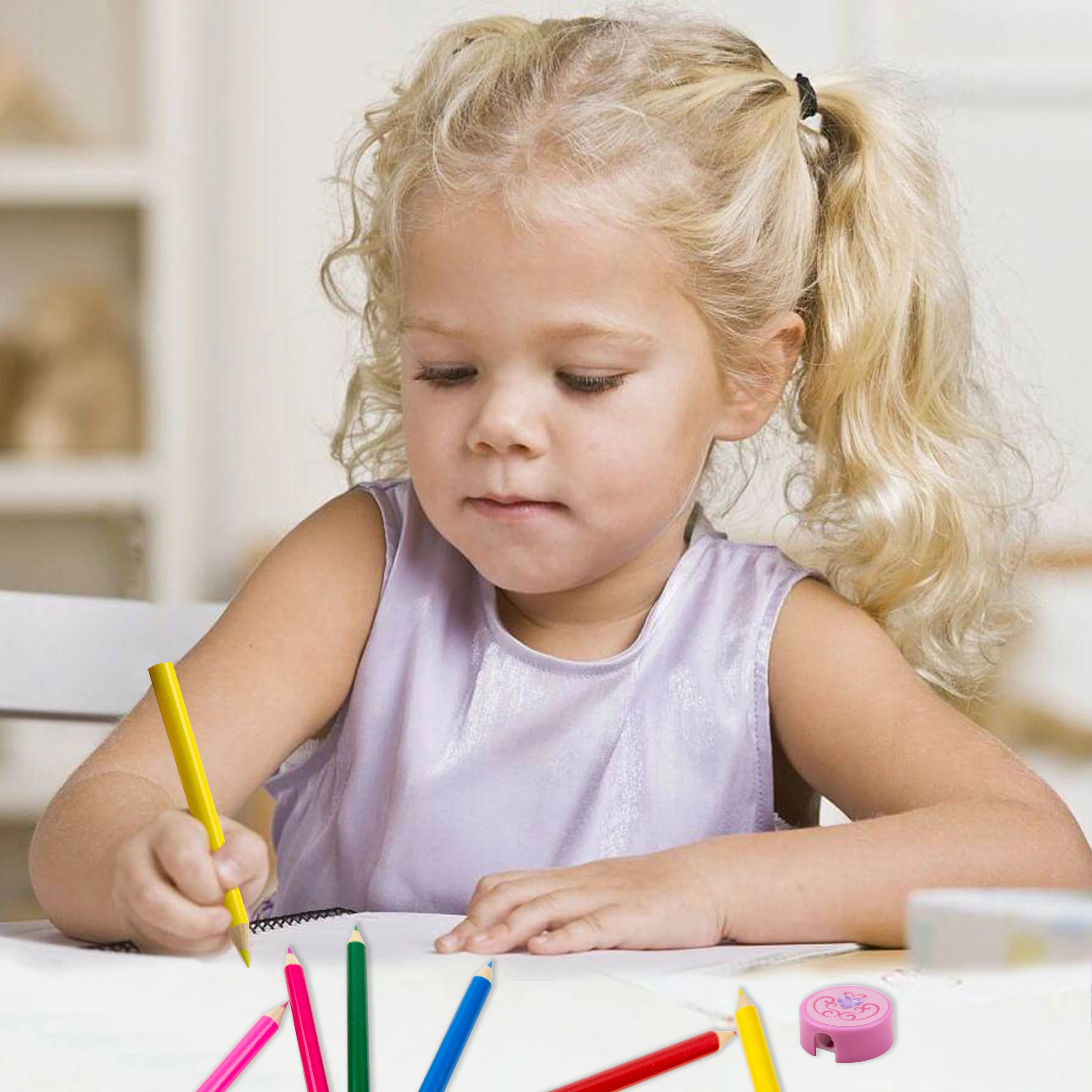 Kids Creative Drawing Stationery Crayons Watercolor paints Color pencils butterfly set de arte art sets painting set