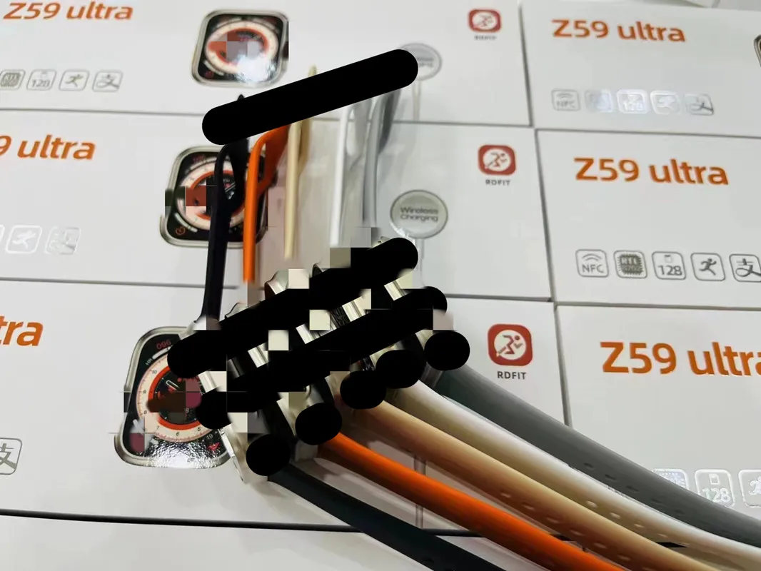 OEM 2022 Z59 ultra smartwatch serie 8, 2.02 lcd rdfit Fitness NFC alipay wireless charge reloj watch 8 for series 8 smart watch