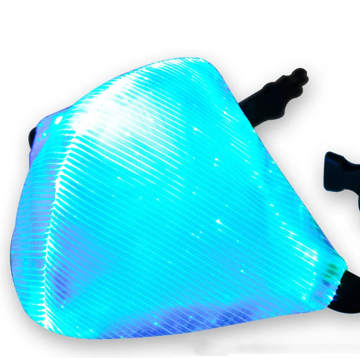 LED colorful optical fiber luminous masks for masquerade, Halloween, bungee party holiday atmosphere masks