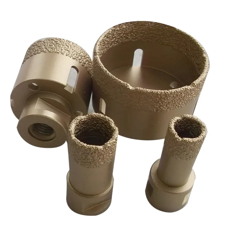 vacuum brazed Diamond Core Drill hole saw electric drill bits