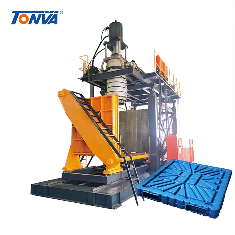 Двухслойная машина для выдувного формования пластиковых поддонов