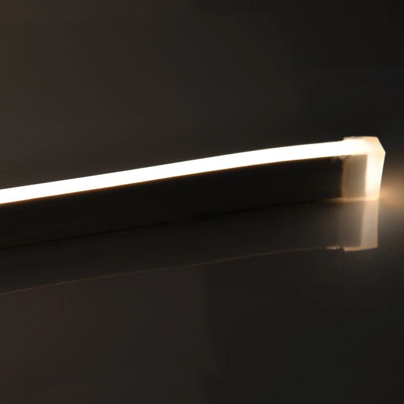 Flex Neon Strip Light Side-bend Plane IP20 Soft Silicone for Bar High Brightness 4x10mm Sign Letter 24v DC LED Ce 15 Luces Led