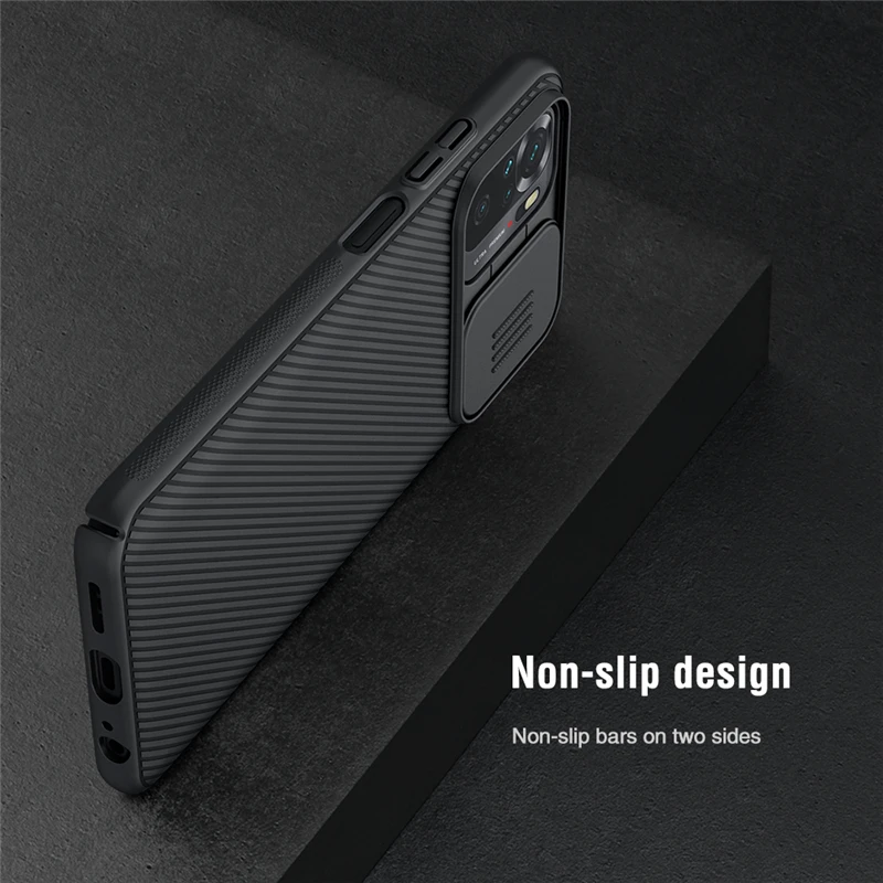  Чехол Nillkin для Redmi Note 10 защитный чехол Camshield чехол-накладка защиты объектива Жесткий Xiaomi Note10 4G 5G