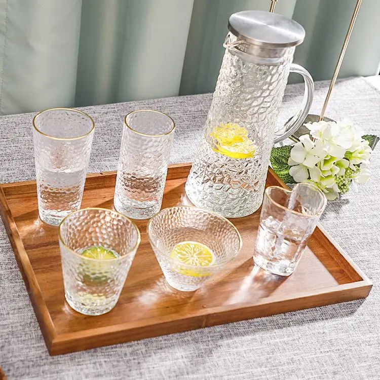 Hot Sale High Quality Blue Glassware Unbreakable Cheap Wine Glasses Wholesale Glasses