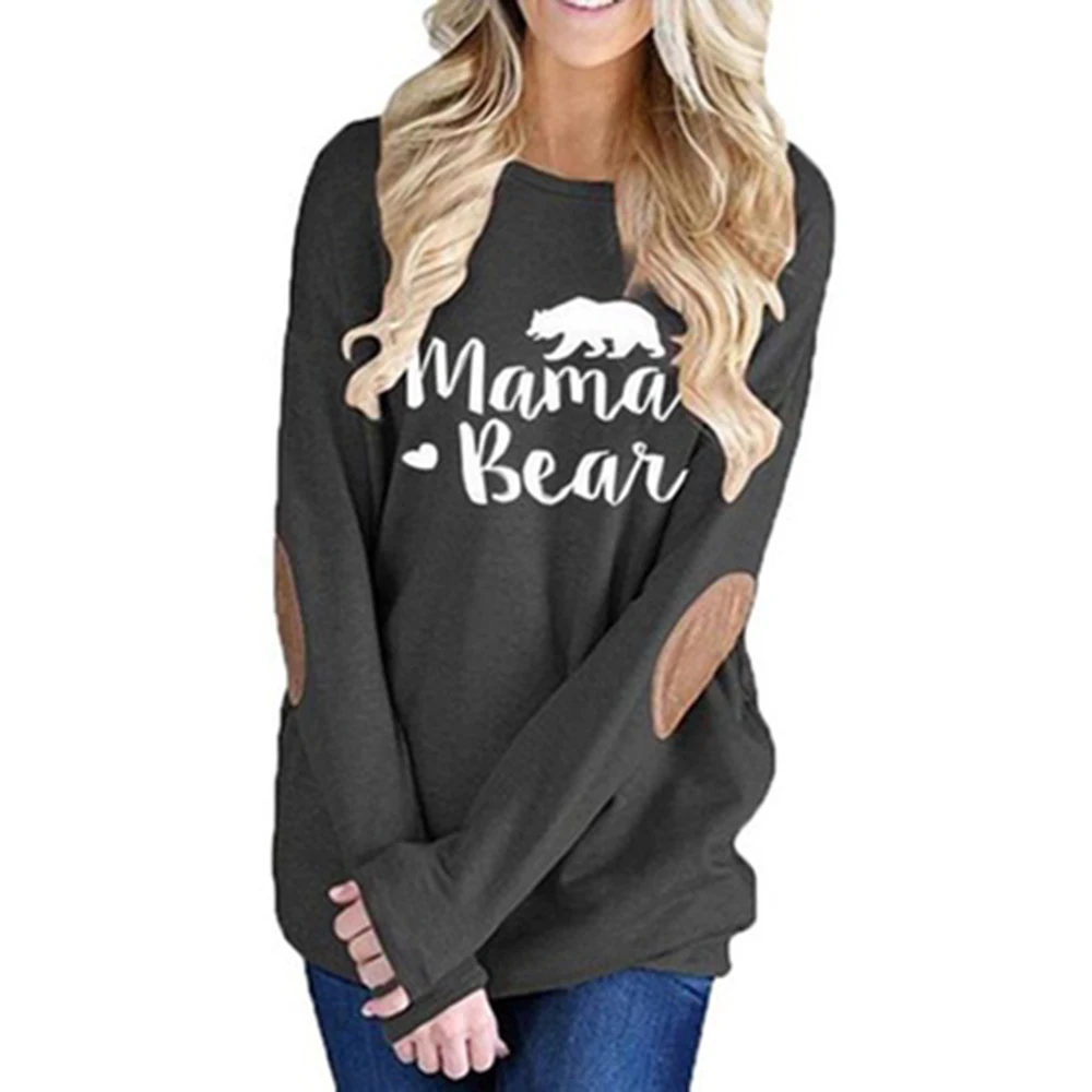 
Women Mama Bear Lightweight Top. Plus Sizes Available. Women Top Mama Bear Graphic Machine Wash Gentle 